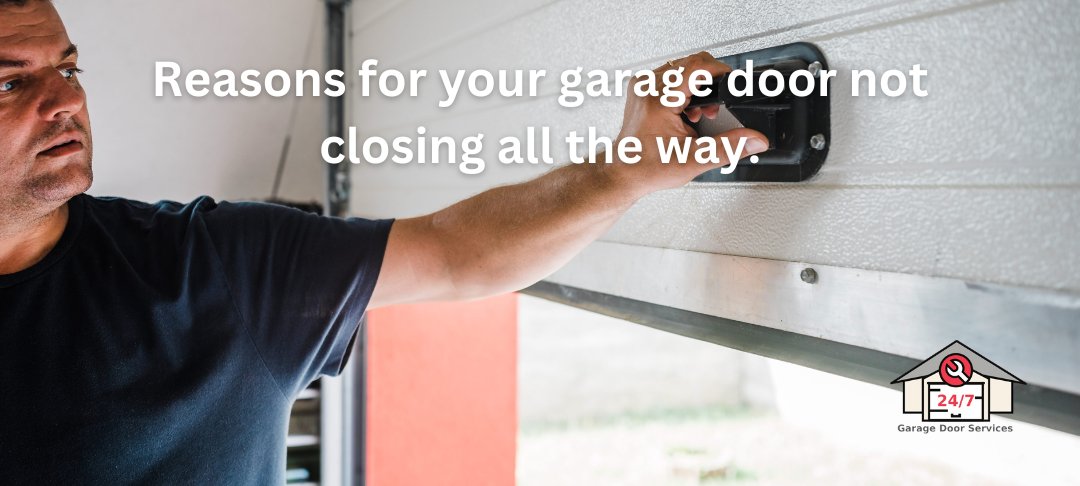 A garage door not closing can be frustrating and even dangerous. There are several things that can cause a garage door to fail to close, and it is important to know what those things are so you can fix the problem.