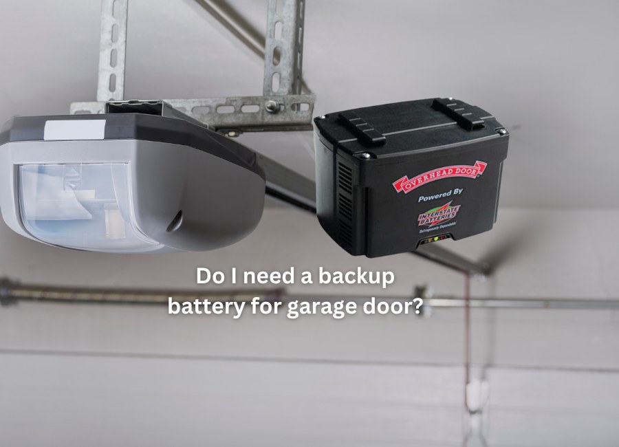 The Benefits of Installing a Backup Battery for Your Garage Door Opener.
